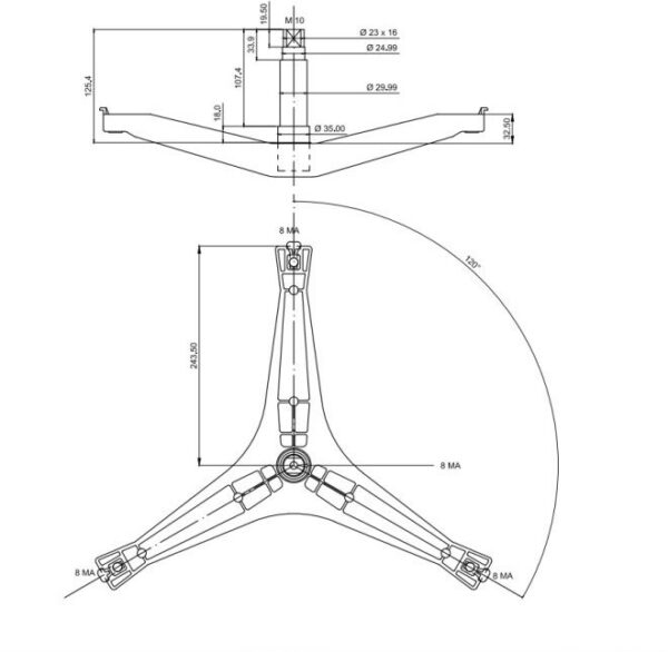 Skalbimo mašinos SAMSUNG būgno kryžmė, 6205zz, 6206zz guoliai, 35×65,55×10/12 riebokšlis, ašis 127mm, alternatyva Пересечения стиральных машин