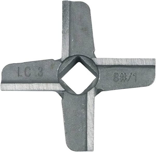 Mėsmalės BOSCH, SIEMENS peiliukas, ø55,5mm, vidus 9,8×9,8mm, originalus Детали мясорубки