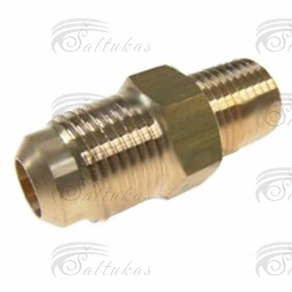 Redukcinis perėjimas — 180° — 3/8″ SAE x 1/4″ NPT Соединения - переходы