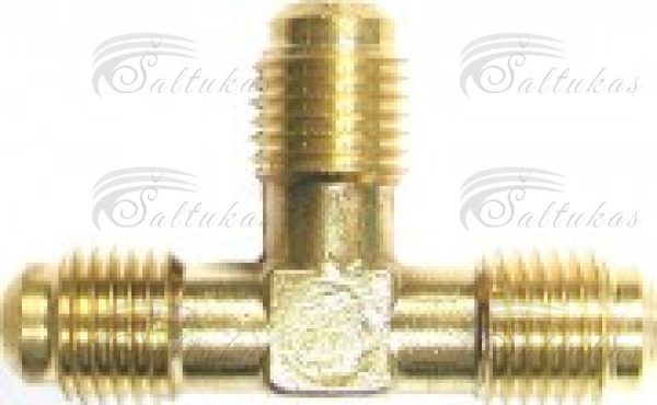 Redukcinis perėjimas — T — 1/4″ SAE x 1/4″ SAE x 6 mm IDS Соединения - переходы