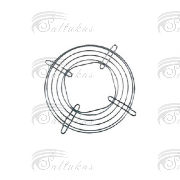 Grotelės ventiliatoriui pritvirtinti, matmenys (295/267/17) ventiliatoriaus d=254mm, H=17 Решетка для промышленных холодильников для фиксации вентилятора
