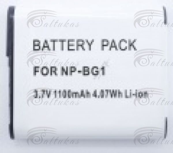 Akumuliatorius video kamerai NPBG1 SONY,įtampa: 3.7V, talpa: 1.1Ah, tipas: vaizdo kameros baterija, chemija: ličio jonų (ličio jonų), įkraunama: taip, turinio vienetai: 1, pakuotė: dėžutė, plotis: 35,6 mm, ilgis: 41,7 mm, aukštis : 8,5 mm Аккумуляторы для телефонов, чехлы для видеокамер, защитные очки и другие детали