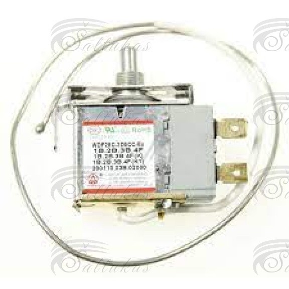 Termostatas BEKO,AMICA ,HOOVER,CANDY originalas ilgis 440mm, Connection: 6,3mm AMP Автомобильные детали холодильных морозильников для бытового промышленного холодильного оборудования