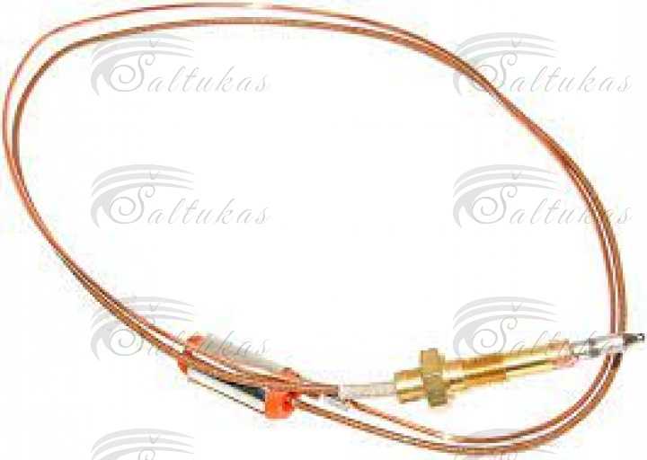 Dujinės elektrinės viryklės WHIRLPOOL/INDESIT,SMEG termopora 400mm,ilgis.THERMOCOUPLE L400MM Термопары газовых плит