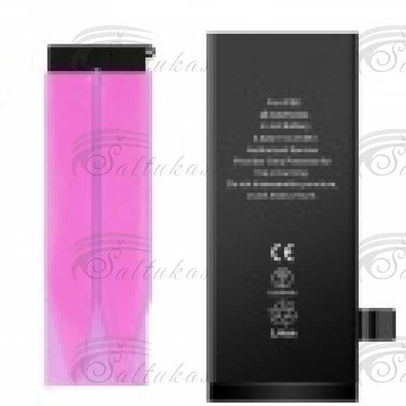 Telefono 3,82V-1624MAH Akumuliatorius, skirtas IPHONE SE, SU LIPJOMIS JUOSTELĖMIS Аккумуляторы для телефонов, чехлы для видеокамер, защитные очки и другие детали