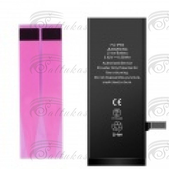 Telefono 3,82V-1715MAH AKUMULIATORIUS, SKIRTA IPHONE 6S LIPNIOJI JUOSTOS ĮSKAIČIUOTA. Аккумуляторы для телефонов, чехлы для видеокамер, защитные очки и другие детали