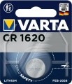 Baterija VARTA Lithium, CR1620, 3V, 60mAh, (Li-MnO2), 2x16mm, Силиконовые клеи, изоляция, аккумуляторы, батареи, бородатые, эпиляторы и т.д.