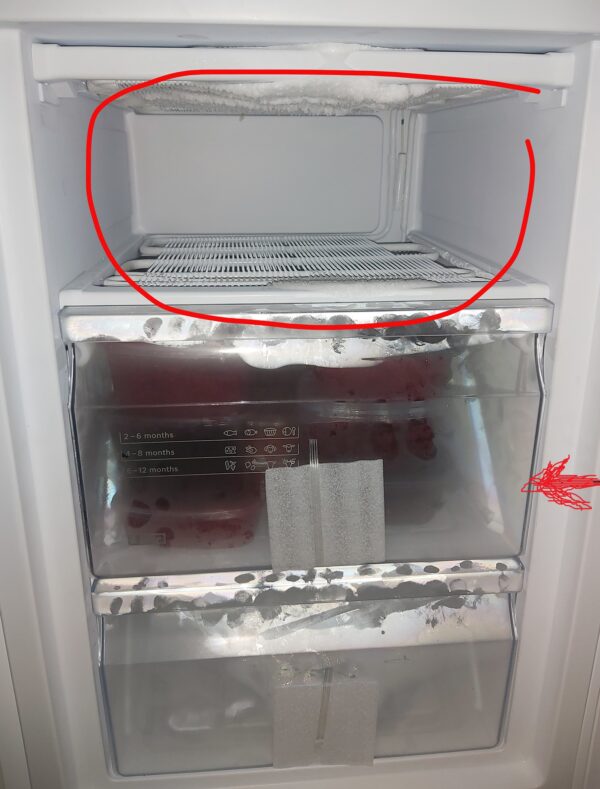 Средний ящик для морозильной камеры BOSCH/SIEMENS Держатели для бытовых холодильников, выдвижных ящиков, полок и других пластиковых деталей