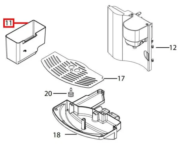 Мощность кофемашины DELONGHI, кофейная гуща AEG (лоток), ориг. Фильтры, сита и баки для кофемашин (молочные, водяные и другие)