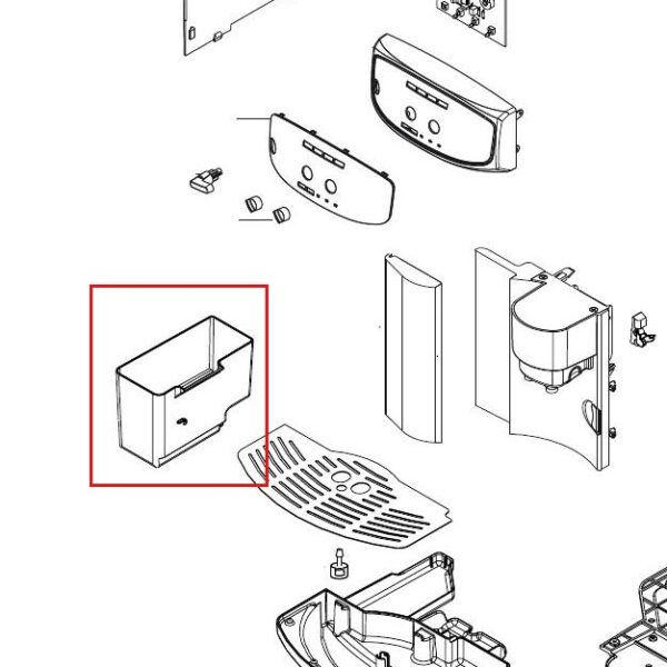 Мощность кофемашины DELONGHI, кофейная гуща AEG (лоток), ориг. Фильтры, сита и баки для кофемашин (молочные, водяные и другие)