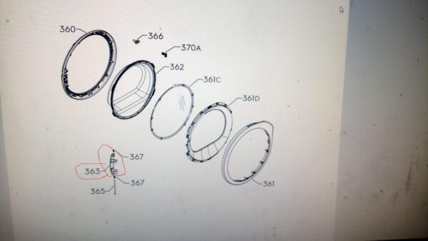 Сушильная машина ELECTROLUX / AEG дверная петля, ориг. Двигатели сушилок, ручки, дверные петли, фильтры, различные другие детали
