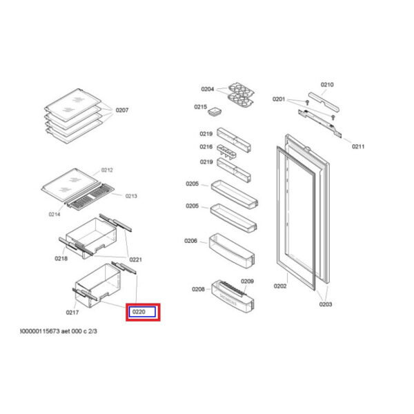 Комплект нижних направляющих Bosch/SIEMENS для холодильника 2шт.orig Держатели для бытовых холодильников, выдвижных ящиков, полок и других пластиковых деталей