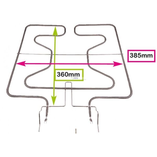 Духовой шкаф BOSCH/SIEMENS нижний нагревательный элемент, .1,100 Вт,ориг. Нагревательные элементы для духовых шкафов
