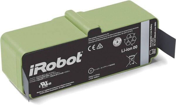 Dulkių siurblio 4462425 IROBOT akumuliatorius.14,4V-5200MAH LI-ION VACUUM CLEANER BATTERY ALTERNATIVE FOR IROBOT Двигатели пылесосов, аккумуляторы, зарядные устройства