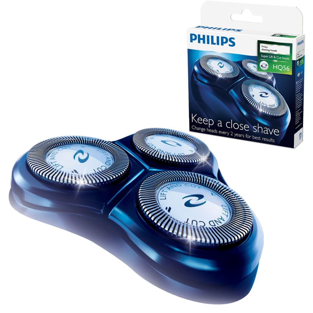 Barzdaskutės galvutė Philips HQ56/50. PHILIPS SUPER REFLEX 3 SHAVING HEADS Силиконовые клеи, изоляция, аккумуляторы, батареи, бородатые, эпиляторы и т.д.