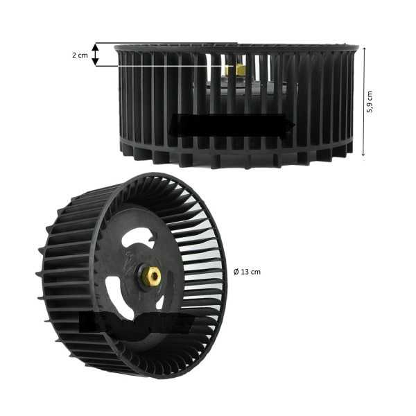 Gartraukio FABER sparnuotė kairės pusės. 4120781 LEFT ROTOR (V2) (4120781) 720 Фильтры капота двигателей и других деталей