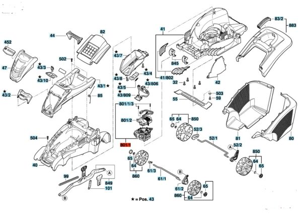 Žolepjovės BOSCH variklis. GLEICHSTROMMOTOR AL-KO, BOSCH ROTAK, GARDENA Запасные части для триммеров, триммеров, пил, водяных насосов и гидрофоров
