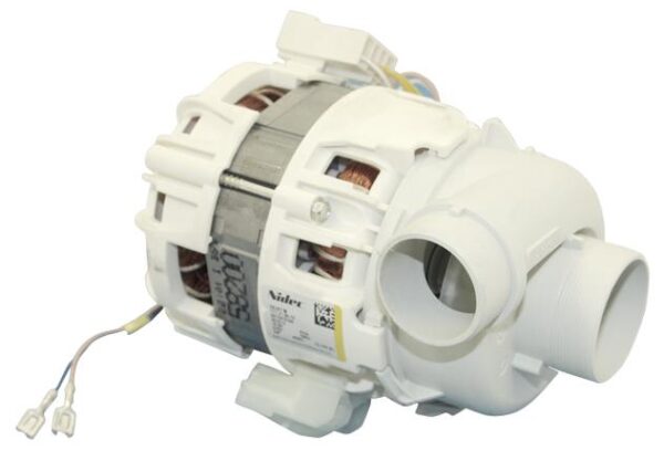 Indaplovės siurblys AEG, ELECTROLUX, ZANUSSI, 4+2 kont., Ø40mm padavimas, Ø34mm išmetimas, 3µF, 230V, 50Hz.EE267M RECIRCULATION PUMP MOTOR — изображение 2