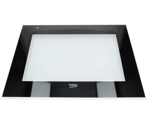 Eleltrinės orkaitės ARCELIK / BEKO išorinis ,priekinis stiklas,595x465mm,BIE24301 B modeliams ir kt — изображение 2