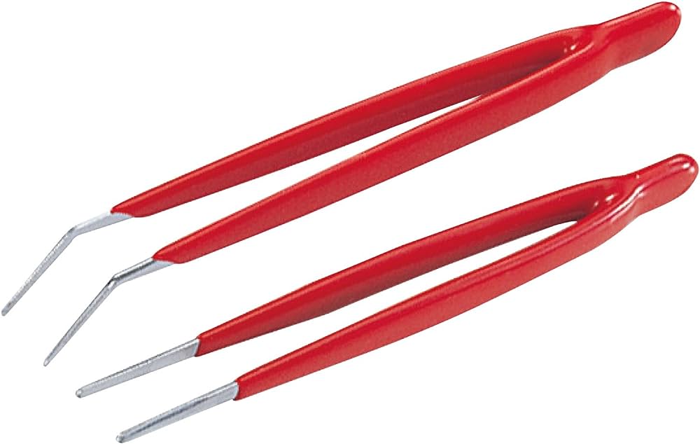 Pincetų koplektas 2vnt (lenktas, tiesus) Pro’sKit 908-T301 Инструменты, химические средства по уходу Детали для бороды и другое оборудование