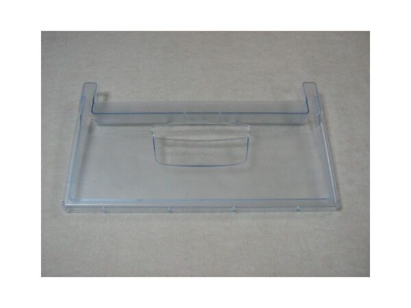 Šaldytuvo Indesit  vidurinio stalčiuko  skydelis apatinis 430x240 mm. PANEL DRAWER (430X240MM) TRANSPARENT — изображение 2