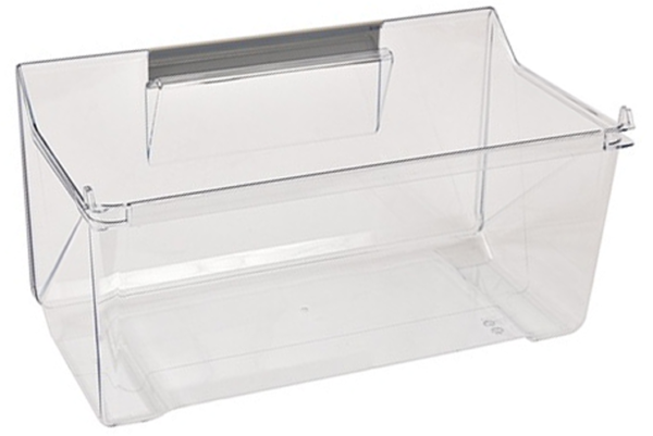 Šaldytuvo AEG, ELECTROLUX, ZANUSSI, SMEG, IKEA, ZANKER, KUPPERBUSH, apatinis šaldiklio stalčius, 405x220x216mm, orig. — изображение 9