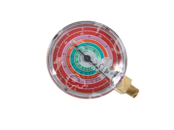 Manometras R22, 507A, 404A, 410A, 63 mm, 0-55 bar Инструменты, химические средства по уходу Детали для бороды и другое оборудование