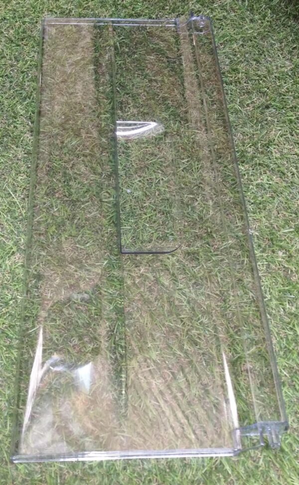 Šaldytuvo šaldiklio stalčiaus priekinis skydelis, SNAIGĖ 475x185mm, RF310, RF360, RF390, C290, F245, RF300, RF270, RF315 — изображение 5