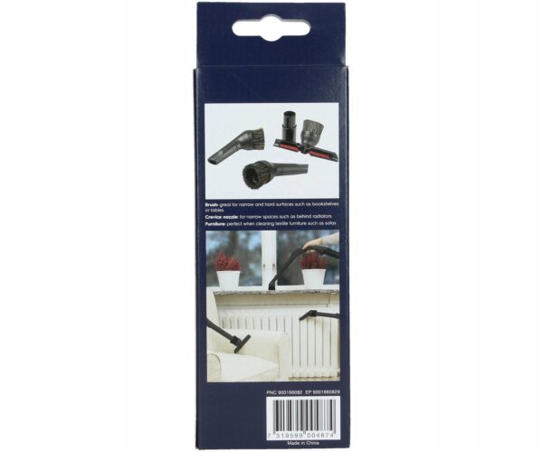 Dulkių siurblio antgalis, 32/35mm, AEG, ELECTROLUX, ZANUSSI, BOSCH, TORNADO, SAMSUNG, HOOVER, trys viename (3 in1 MultiTool), orig. — изображение 2