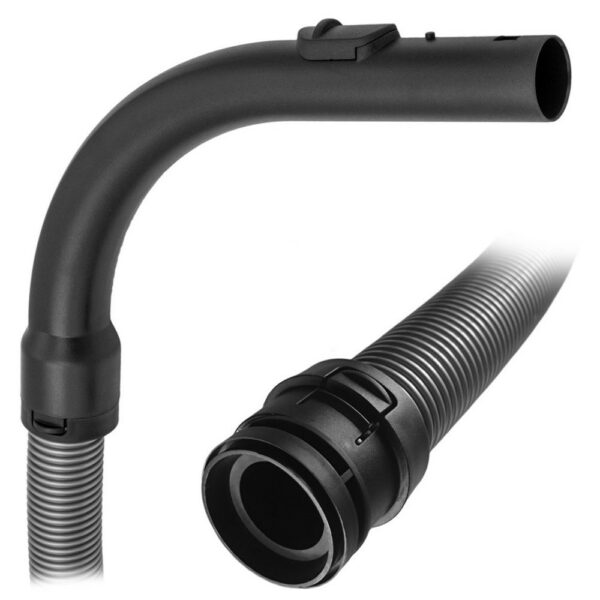 Dulkių siurblio žarna MIELE, 185cm, S2, S2000, C1 modeliams,alternatyva. VACUUM HOSE AND HANDLE - ALT. FOR MIELE - SILVER — изображение 2