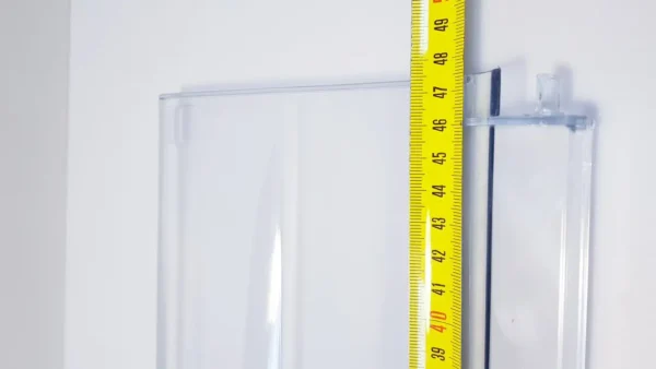 Šaldytuvo šaldiklio stalčiaus priekinis skydelis, SNAIGĖ 475x185mm, RF310, RF360, RF390, C290, F245, RF300, RF270, RF315 — изображение 3