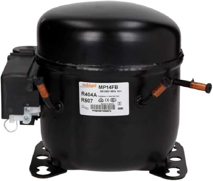 ACC MP14FB LBP R404, 422 W, prie -25 laip. 1/2 HP Детали кухонного кондиционера и другого оборудования для промышленных холодильников