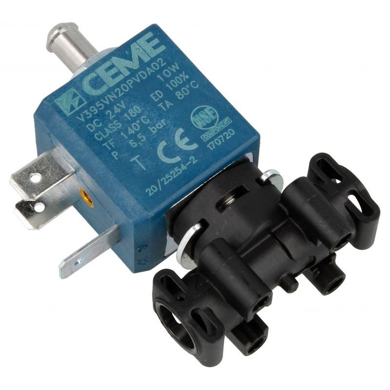 Kavos aparato PHILIPS, SAECO solenoidinis vožtuvas 10W, V395VN20PA02, orig. SOLENOID VALVE 3W.EV V395VN20PA02 Клапаны, прессы, соединители, датчики давления, муфты и другие детали кофемашин