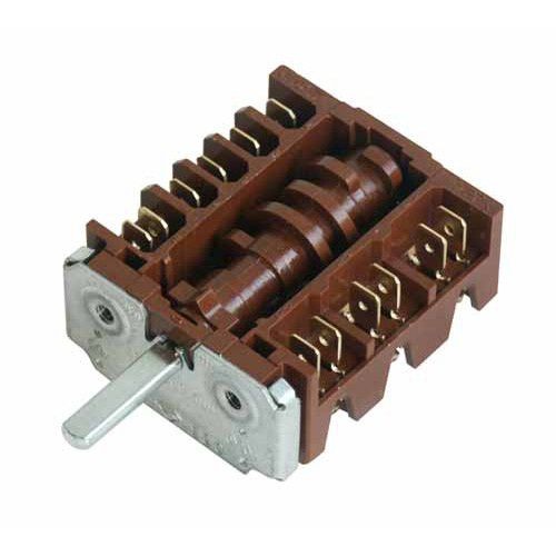 Perjungėjas viryklei 7 padėčių HANSA,AMICA,BEKO,AEG,WHIRPOOL ir kt 250V, 12A, orig. Выключатели для электроплит, выключатели таймеры