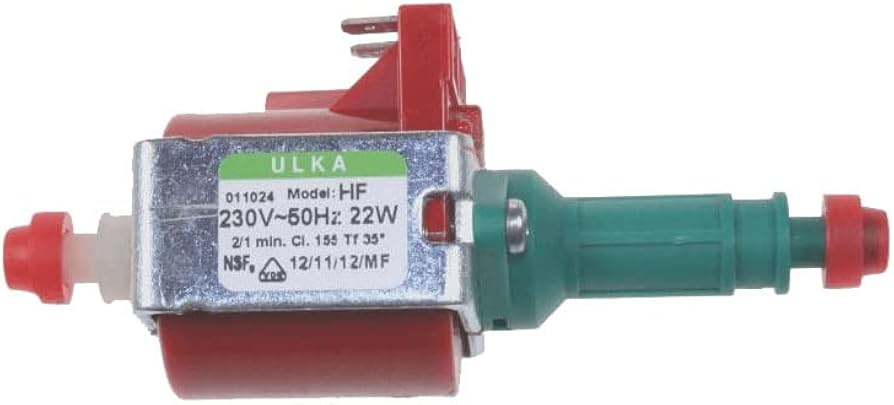 Vandens siurblys kavos aparatui PHILIPS, dulkių siurbliui THOMAS. ULKA, HF, 22W, 2,6BAR, 800cc/min, 230V Клапаны, прессы, соединители, датчики давления, муфты и другие детали кофемашин