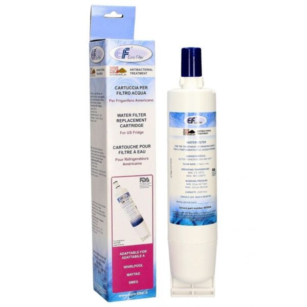 Šaldytuvo Whirlpool vandens filtras alternatyva. WF004K UNIV. FRIDGE FREEZER WATER FILTER - WHIRLPOOL-BAUKNECHT/SMEG — изображение 4