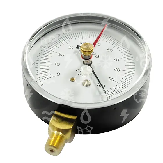 Vakuumetras PF80V/R1, skalė 0 ÷ 100 KPa, diametras 80 mm, svoris 0,2 kg, 1/8 NPT Инструменты, химические средства по уходу Детали для бороды и другое оборудование