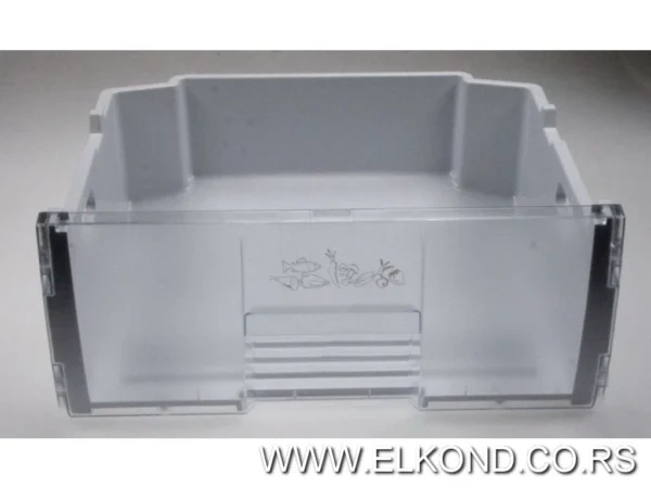 Šaldytuvo BEKO, BLOMBERG ,ARCELIK šaldiklio stalčius vidurinis, 470x395x190 мм,orig.BIG PLASTIC FREEZER DRAWER ASS.470 x 193 mm — изображение 2