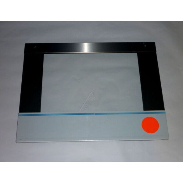 Orkaitės AEG, ELECTROLUX priekinis ,išorinis durų stiklas, 591,5x457,5mm,org. FRONT GLASS,INOX,FRAME,591,5X4 — изображение 3