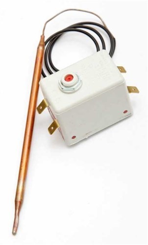 Boilerio apsauginis termostatas  AEG, ELECTROLUX, TATRAMAT, METALFLEX, Tip KV-441R, 16A, 250V, nuo 5 iki 90ºC Терморегуляторы для котлов и других устройств