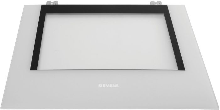 Orkaitės BOSCH, SIEMENS išorinis durų stiklas su rėmeliu,orig. Остекление дверцы духового шкафа, стеклокерамические поверхности варочной панели