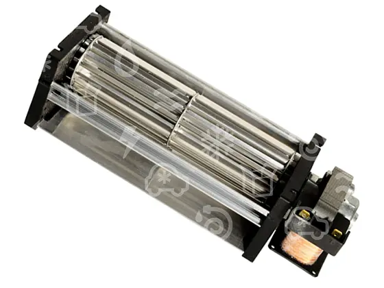 Tangentinis  šaldytuvo ventiliatoriaus variklis 240×45 mm, 230V/1/50 Hz 22W, 101200X, dešinės pusės Автомобильные детали холодильных морозильников для бытового промышленного холодильного оборудования