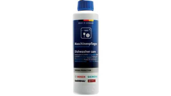 Indaplovių BOSCH/SIEMENS priežiuros valymo skystis, 250ml Химикаты для химического обслуживания бытовой техники Смазка и т.д.
