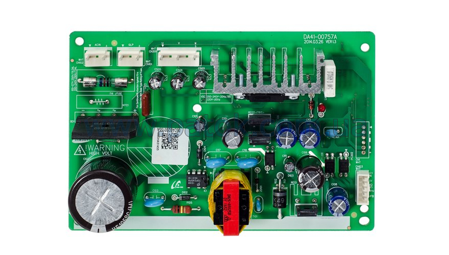Šaldytuvo SAMSUNG inverteris . ASSY PCB INVERTER;INVERTER,TWIN,148*98.5 Автомобильные детали холодильных морозильников для бытового промышленного холодильного оборудования