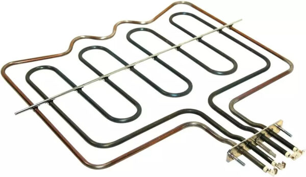 Kaitinimo elementas viršutinis orkaitės AEG, ELECTROLUX ZANUSSI Tipas: Viršutinė kaitra, Talpa: 1900W, Ilgis: 416mm, Plotis: 428mm, Aukštis: 22mm, Flanšo ilgis: 100mm, Flanšo plotis: 22mm, Termostatas: Ne, Šiluminio saugiklio: Nėra — изображение 3