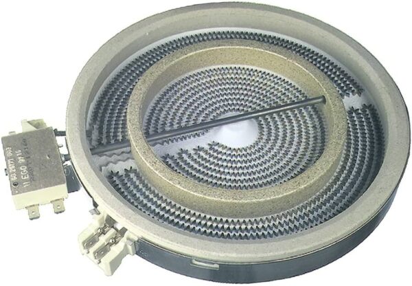 Kaitvietė keramikinės kaitlentės EGO 60.25173.003, 1700W+700W, 230V, Ø180 — изображение 3