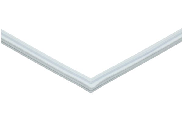 Šaldytuvo WHIRLPOOL/INDESIT,HOTPOINT-ARISTON apatinė durų tarpinė,šaldiklio zonos,orig.FREEZER DOOR SEAL (552X713) POLARWHITE