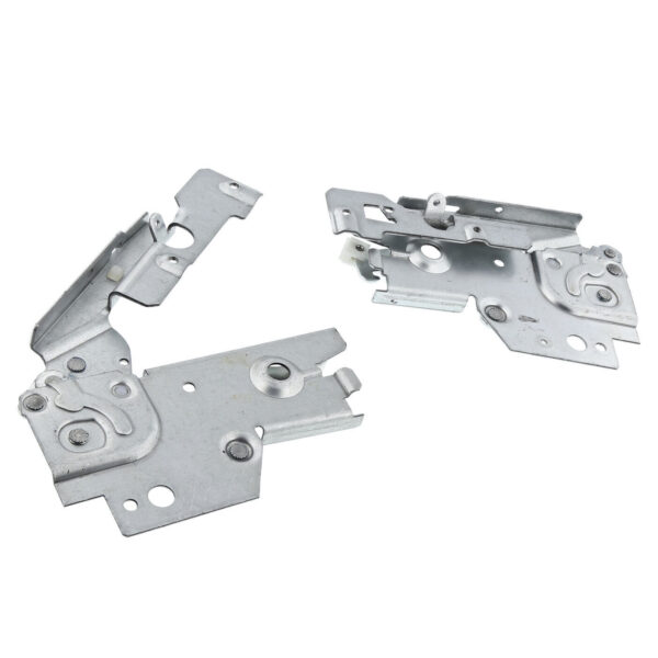 Indaplovės AEG, ELECTROLUX, ZANUSSI, KÜPPERSBUSCH durų vyriai (abiejų pusių), orig.  KIT,DOOR HINGE,RIGHT-LEFT,DIVA — изображение 2