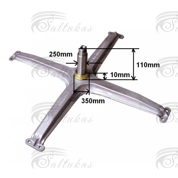 Skalbimo mašinos kryžmė ARDO 6204, 6305 guolis, 35x62x10 riebokšlis Пересечения стиральных машин