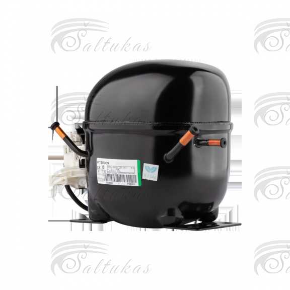 Компрессор холодильника EMBRACO NEK2116Z-A, R134, при -20°C 221 Вт, 7,37 см3, 230 В/50 Гц Детали кухонного кондиционера и другого оборудования для промышленных холодильников